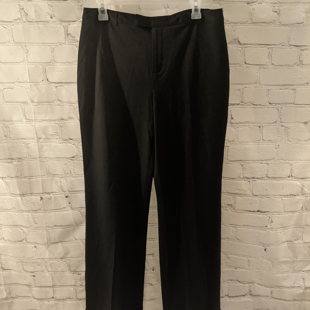 Nine West Cyndi Size 10 Black Dress Pants